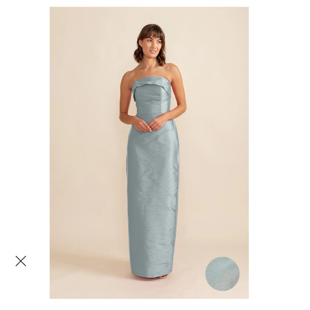 Lulakate Eva French Blue Bridesmaid Dress